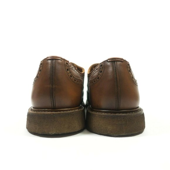 Tricker's Keswick Brogue Crepe Sole Derby - Men's Size UK 11 / US 12.5 Wide - Picture 4 of 9